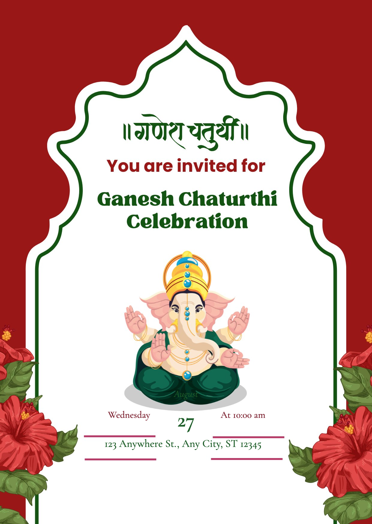 Ganesh Chaturthi Celebration